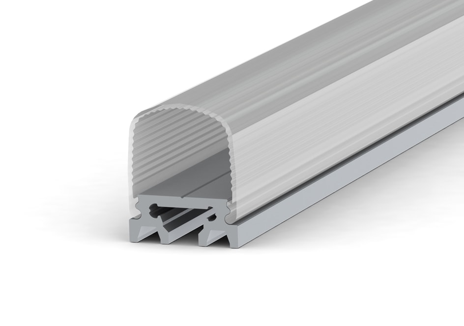Ardra Alu Fluo, nuovo modello di barra led Ardra Alu Fluo barra led in alluminio anodizzato naturale
